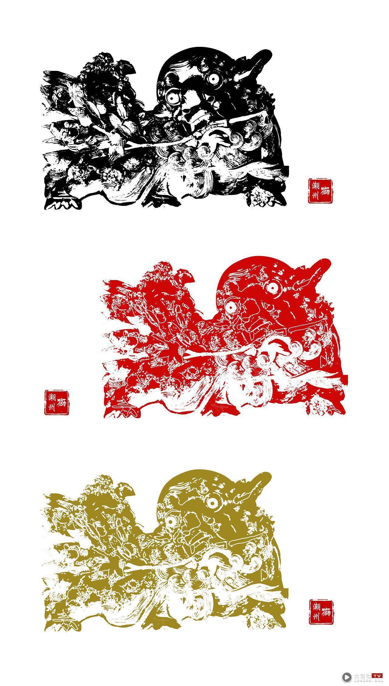 潮州木雕狮子艺术造型